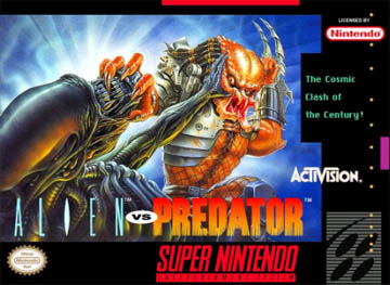 Alien vs Predator Super Nes Nintendo