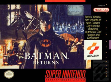 Batman Returns Super Nes Nintendo